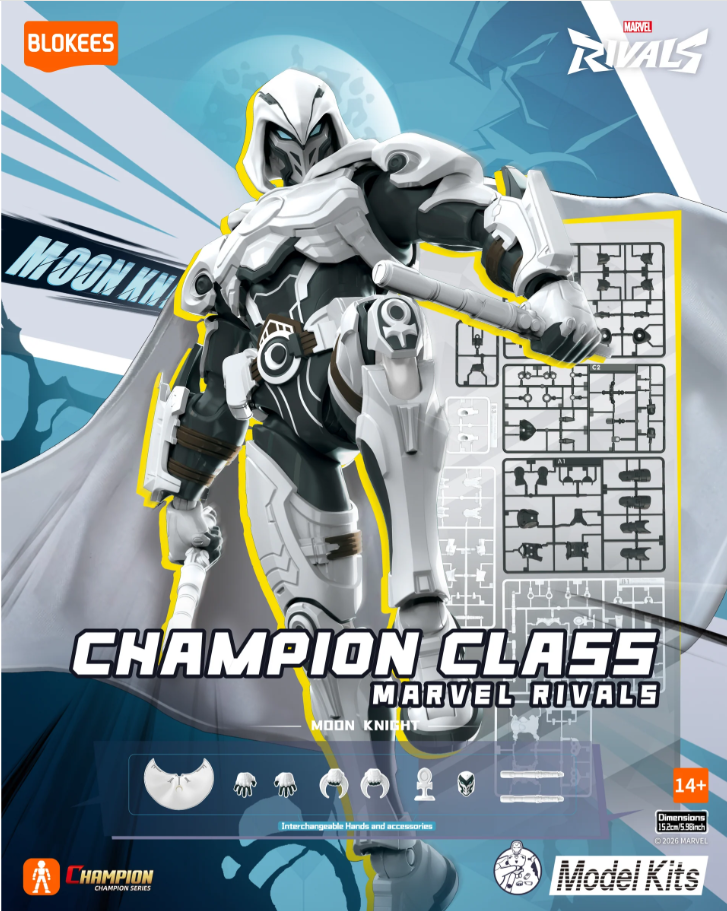 MARVEL RIVALS CHAMPION CLASS 10 MOON KNIGHT