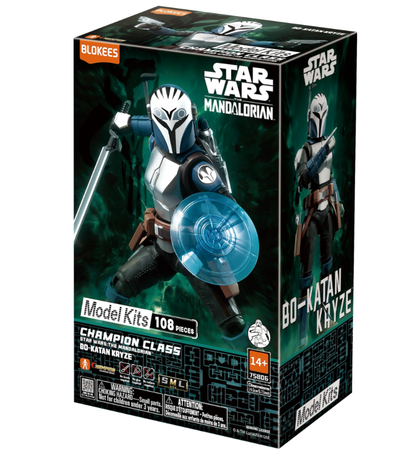 Blokees Star Wars The Mandalorian y Grogu Champion Class: Bo-Katan Kryze