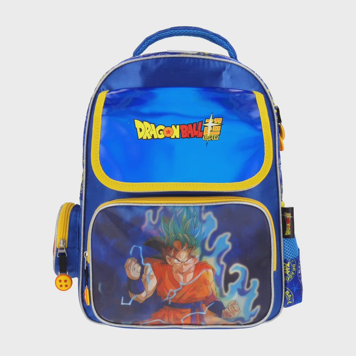 MOCHILA ESCOLAR DRAGON BALL GOKU SSJ BLUE LENTICULAR
