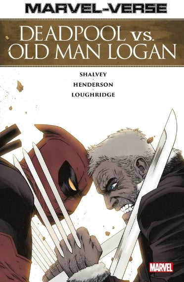 COMIC DEADPOOL VS OLD MAN LOGAN (MARVEL VERSE)