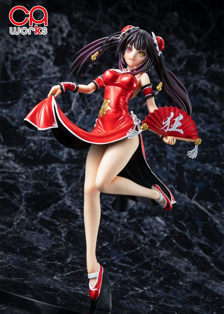 DATE A LIVE III - KURUMI TOKIZAKI CHINA DRESS VER. REPAINT COLOR 1/7TH SCALE PAINTED COMPLETE FIGURE