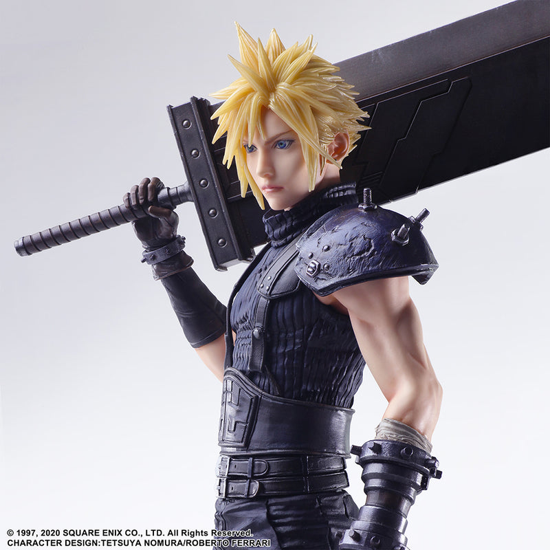 FINAL FANTASY VII REMAKE STATIC ARTS CLOUD STRIFE