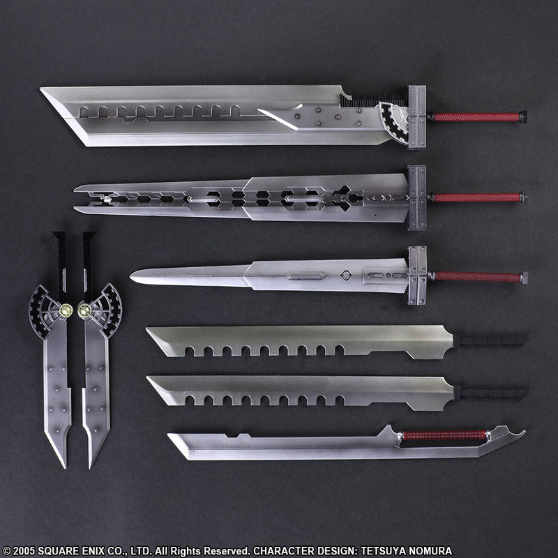 FINAL FANTASY VII ADVENT CHILDREN PLAY ARTS - KAI- CLOUD STRIFE & FENRIR