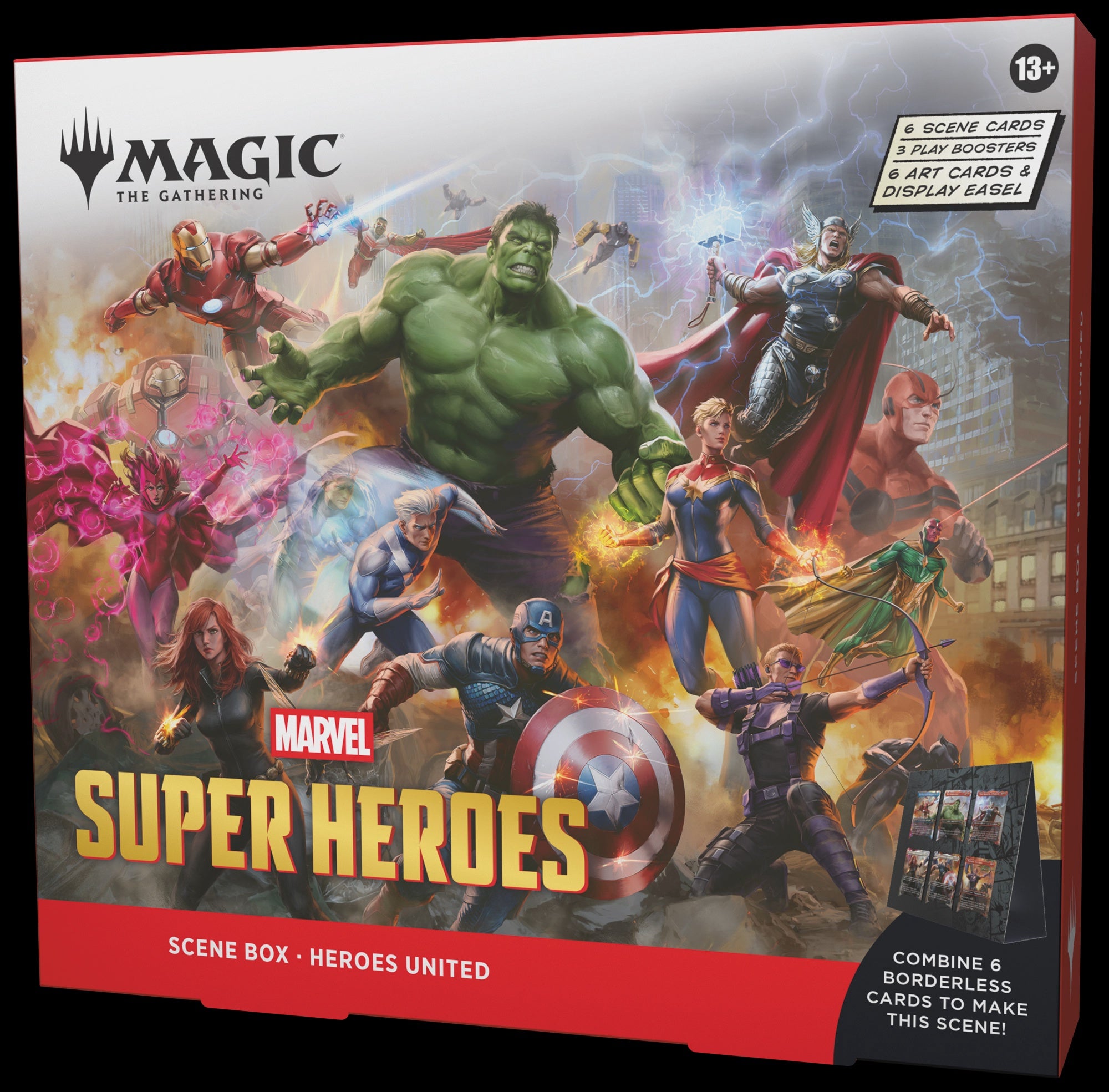 MAGIC THE GATHERING TCG MARVEL SUPER HEROES SCENE BOX