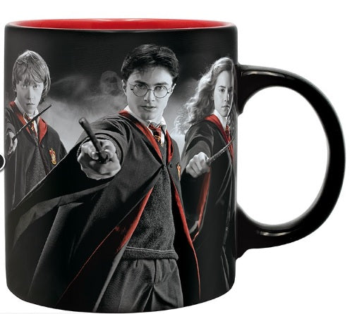 HARRY POTTER - Pck Mug320ml + Keychain + Notebook Harry Ron Hermione