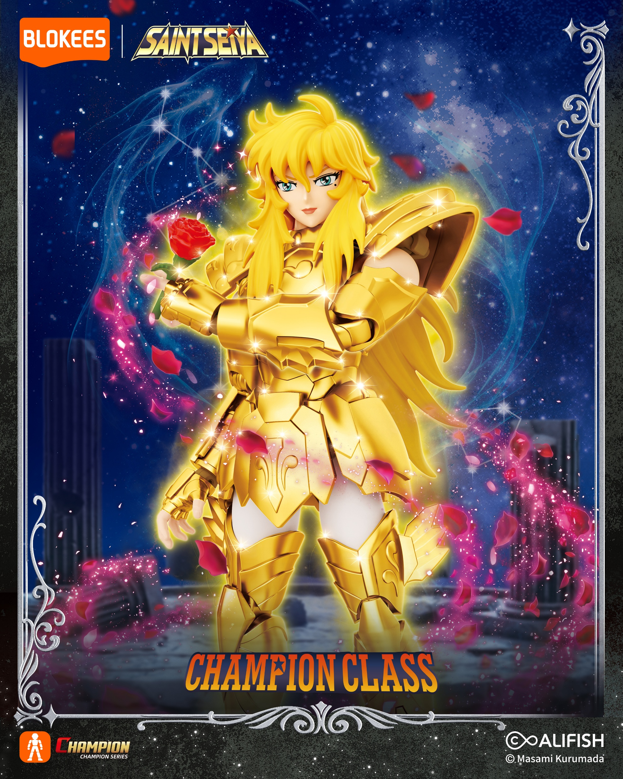 PREVENTA SAINT SEIYA CHAMPION CLASS 15 PISCES APHRODITE MANGA SETTING