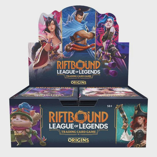 PREVENTA RIFTBOUND TCG SET 1 ORIGINS BOOSTER DISPLAY