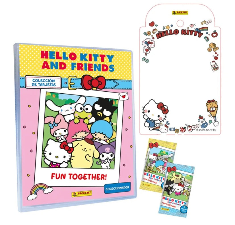MULTISET: 1 COLECCIONADOR + 2 SOBRES + CARDHOLDER HELLO KITTY AND FRIENDS 2026