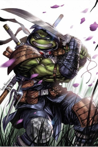 COMIC TEENAGE MUTANT NINJA TURTLES THE LAST RONIN LUCHAR O HUIR 3E