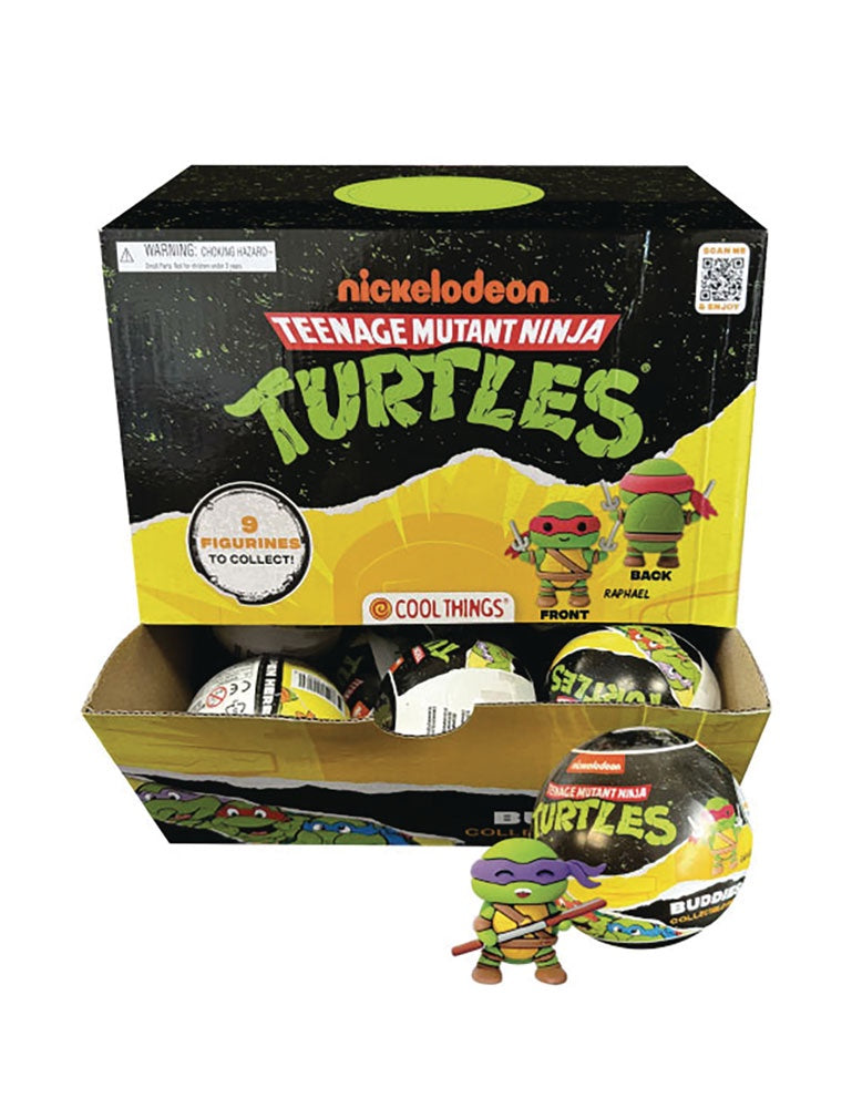 TEENAGE MUTANT NINJA TURTLES BUDDIES COLLECTABLE FIGURES IN CAPSULE