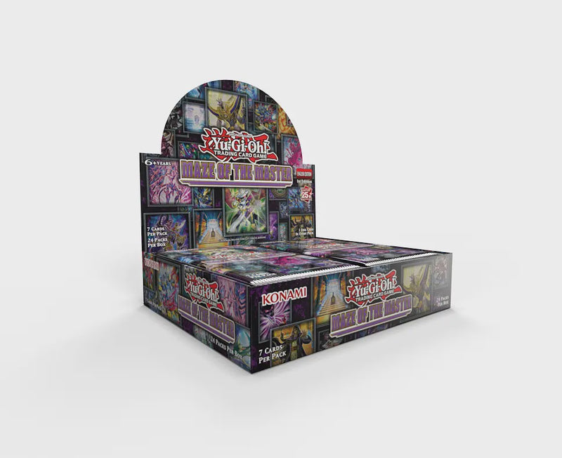 PREVENTA YU GI OH TCG MAZE OF THE MASTER DISPLAY INGLES