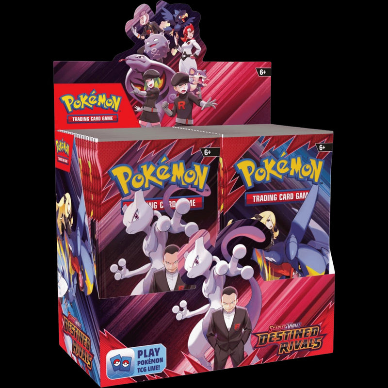 POKEMON TCG DESTINED RIVALS BOOSTER DISPLAY