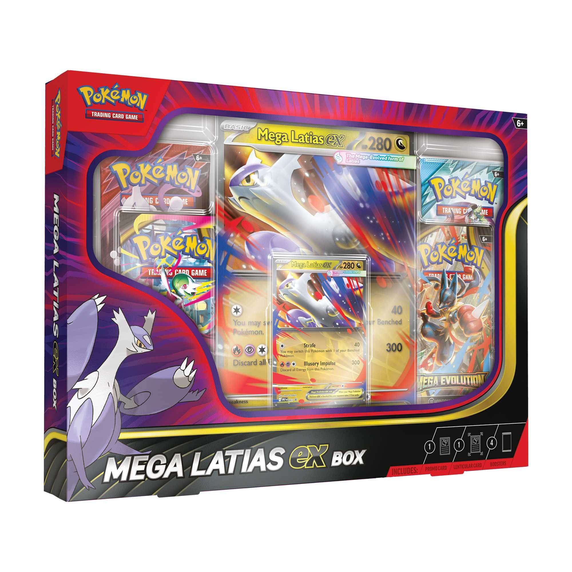 POKEMON TCG MEGA LATIAS EX BOX INGLES