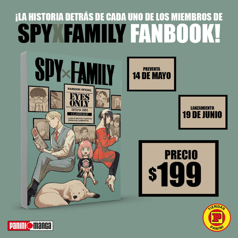 SPY X FAMILY EYES ONLY FANBOOK OFICIAL