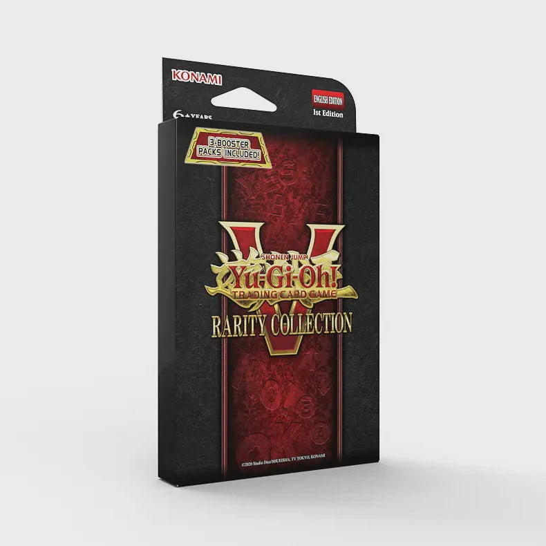 YU GI OH TCG RARITY COLLECTION V TUCK BOX INGLES