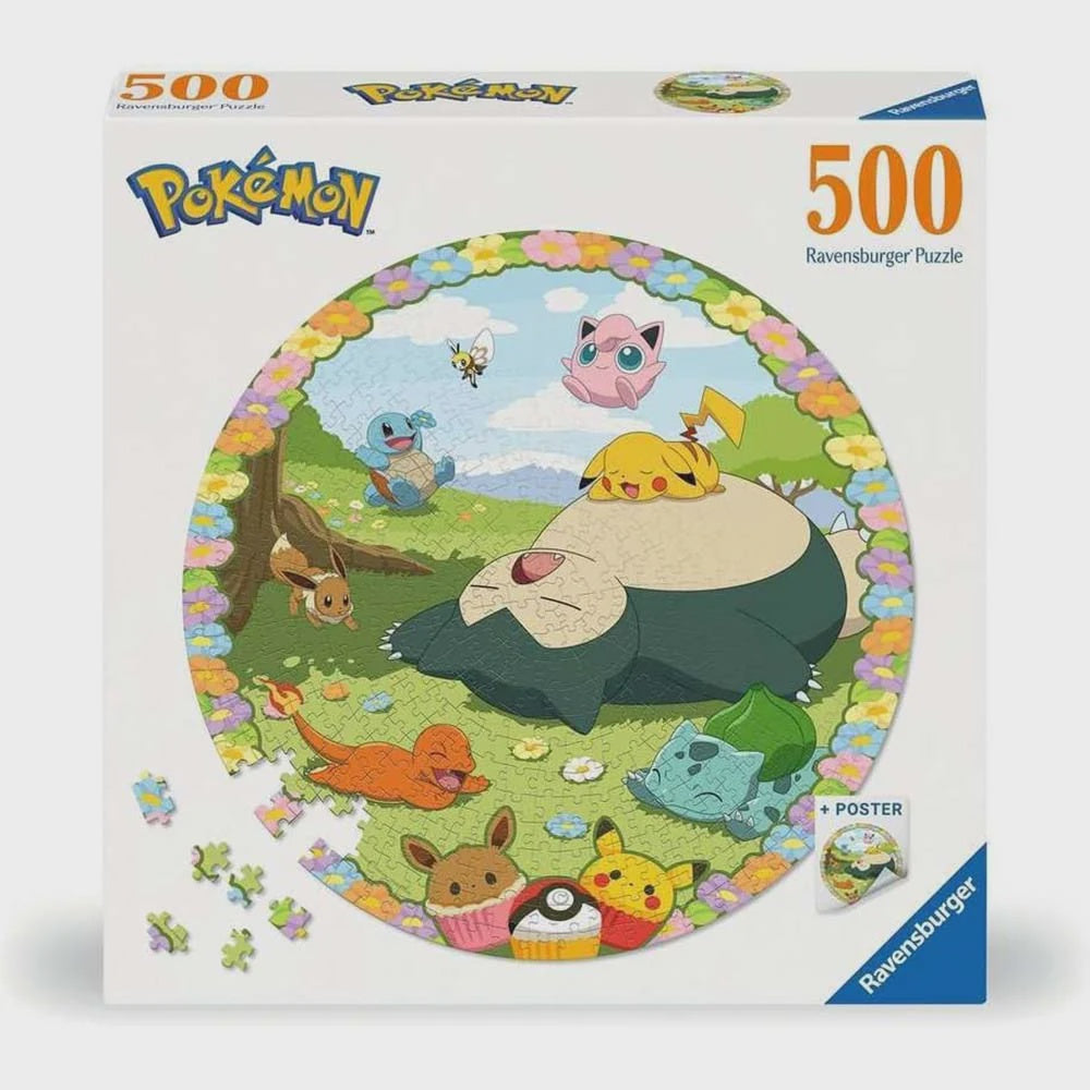 PUZZLE POKEMON ROUND 500 PZ