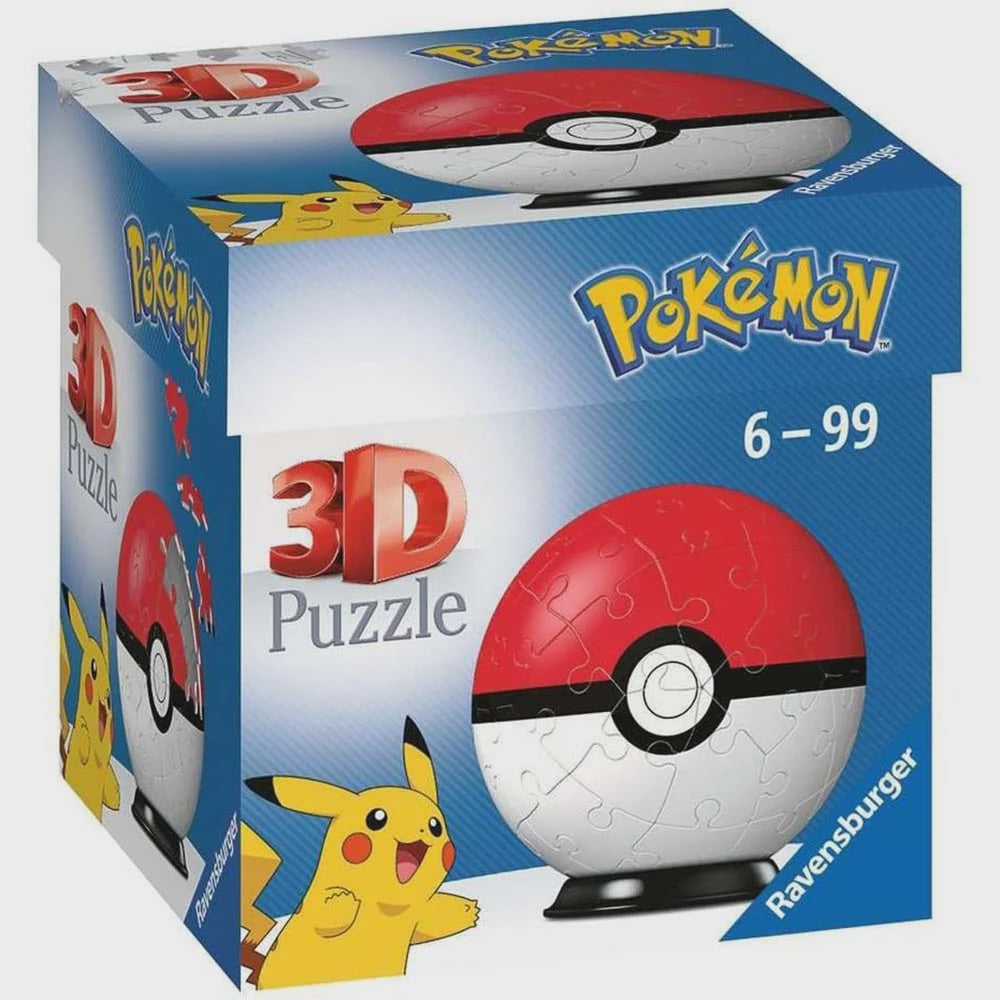 PUZZLE POKEMON POKEBALL 3D 54PZ