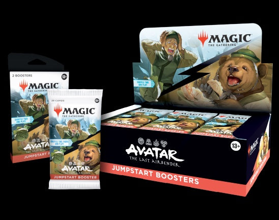 PREVENTA MAGIC THE GATHERING AVATAR THE LAST AIRBENDER JUMPSTART BOOSTER DISPLAY INGLES