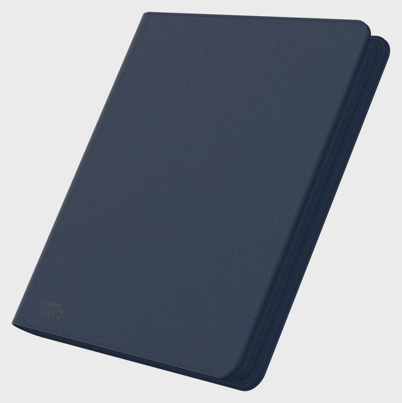 PORTFOLIO: 24-POCKET QUADROW ZIPFOLIO XENOSKIN- DARK BLUE