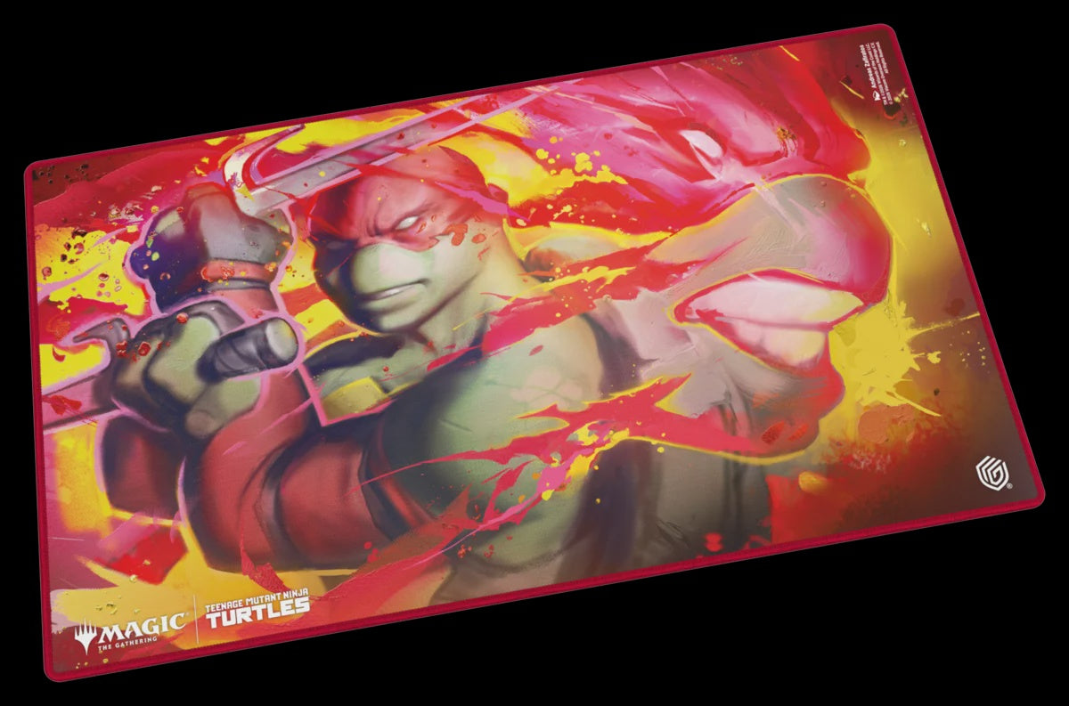 PLAYMAT MTG TEENAGE MUTANT NINJA TURTLES RAPHAEL'S TECHNIQUE