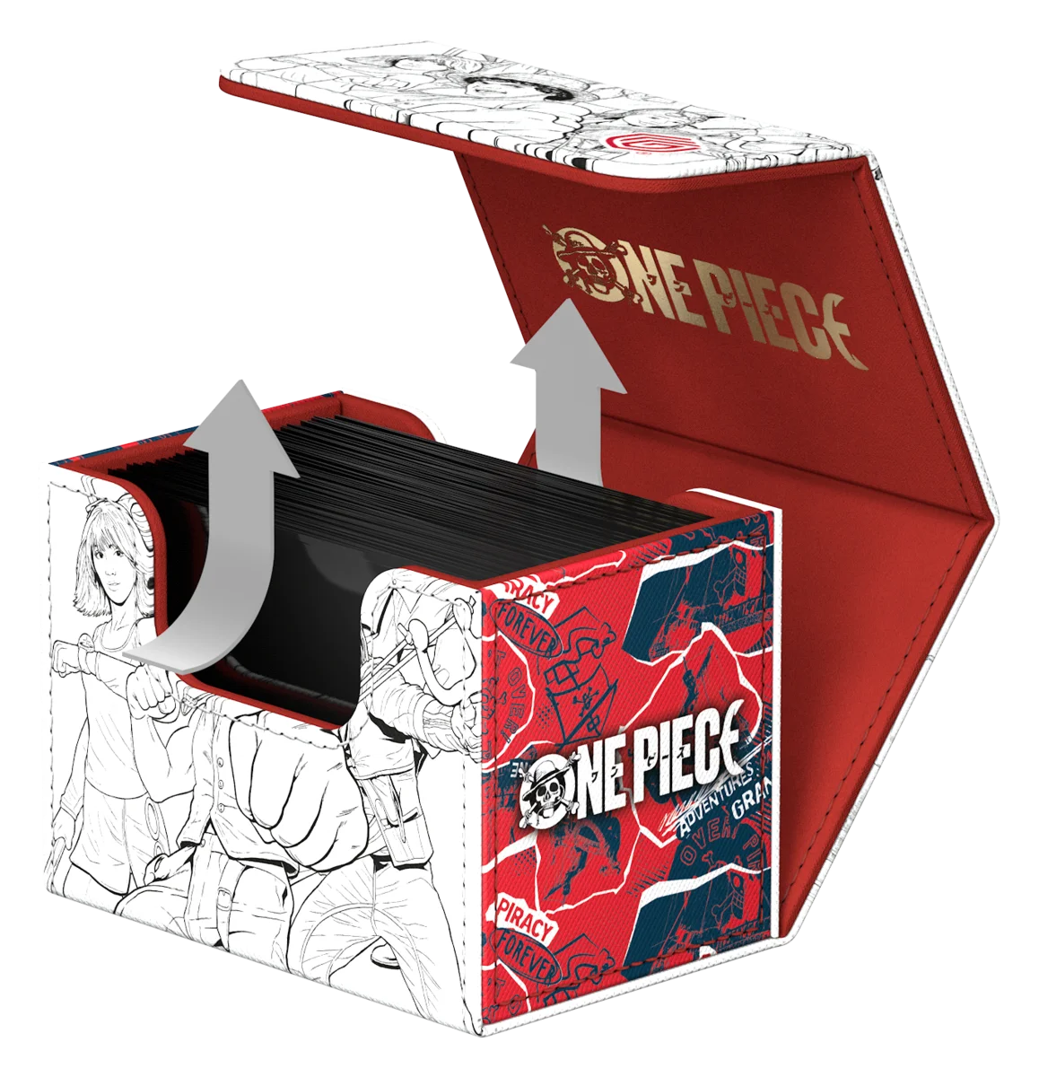 DECK CASE SIDEWINDER 80+ XENOSKIN NETFLIX- ONE PIECE- SKETCH