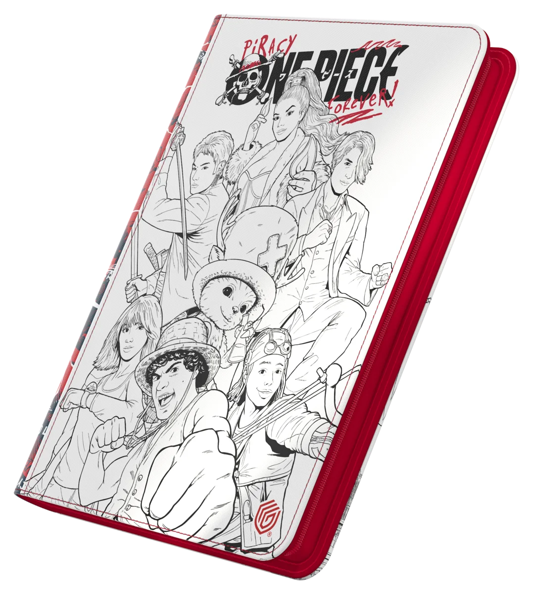 PORTFOLIO ZIPFOLIO 360 XENOSKIN NETFLIX ONE PIECE SKETCH