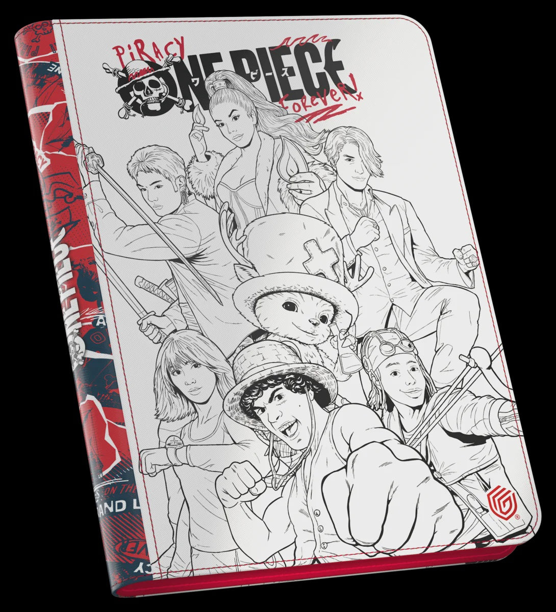PORTFOLIO ZIPFOLIO 360 XENOSKIN NETFLIX ONE PIECE SKETCH