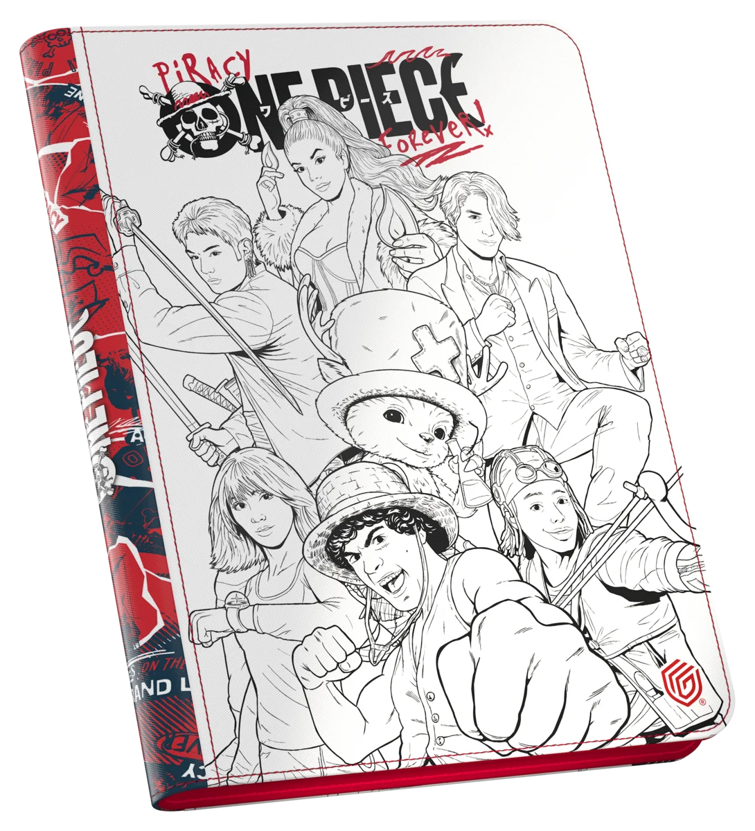 PORTFOLIO ZIPFOLIO 360 XENOSKIN NETFLIX ONE PIECE SKETCH