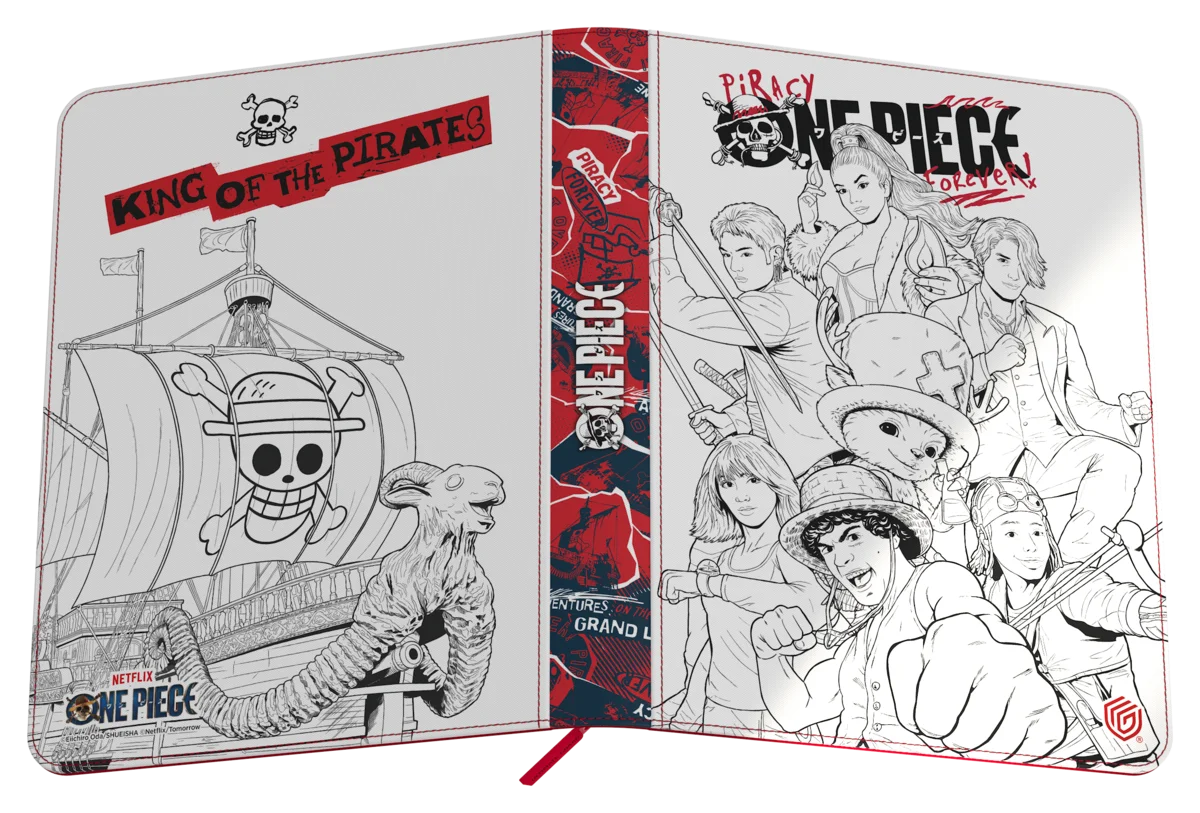 PORTFOLIO ZIPFOLIO 360 XENOSKIN NETFLIX ONE PIECE SKETCH