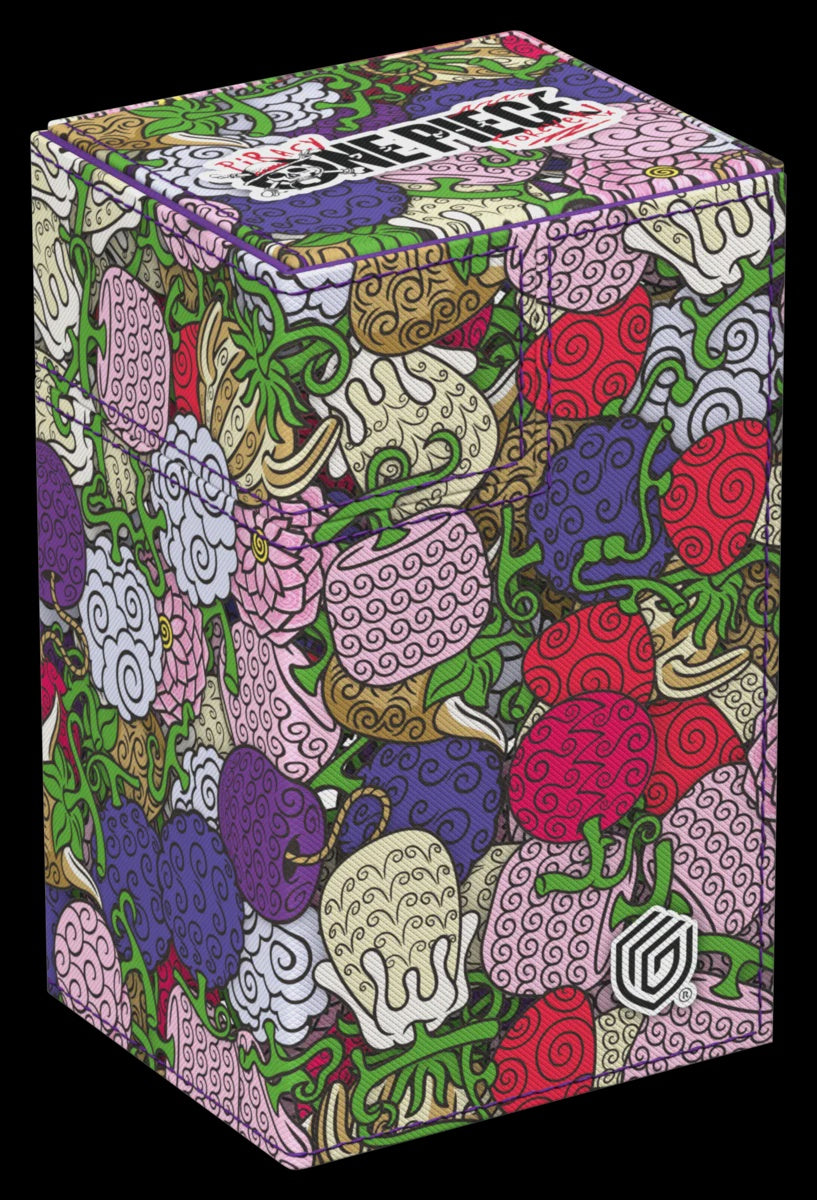 DECK CASE FLIP'N'TRAY 80+ XENOSKIN NETFLIX- ONE PIECE- DEVILFRUIT PATTERN