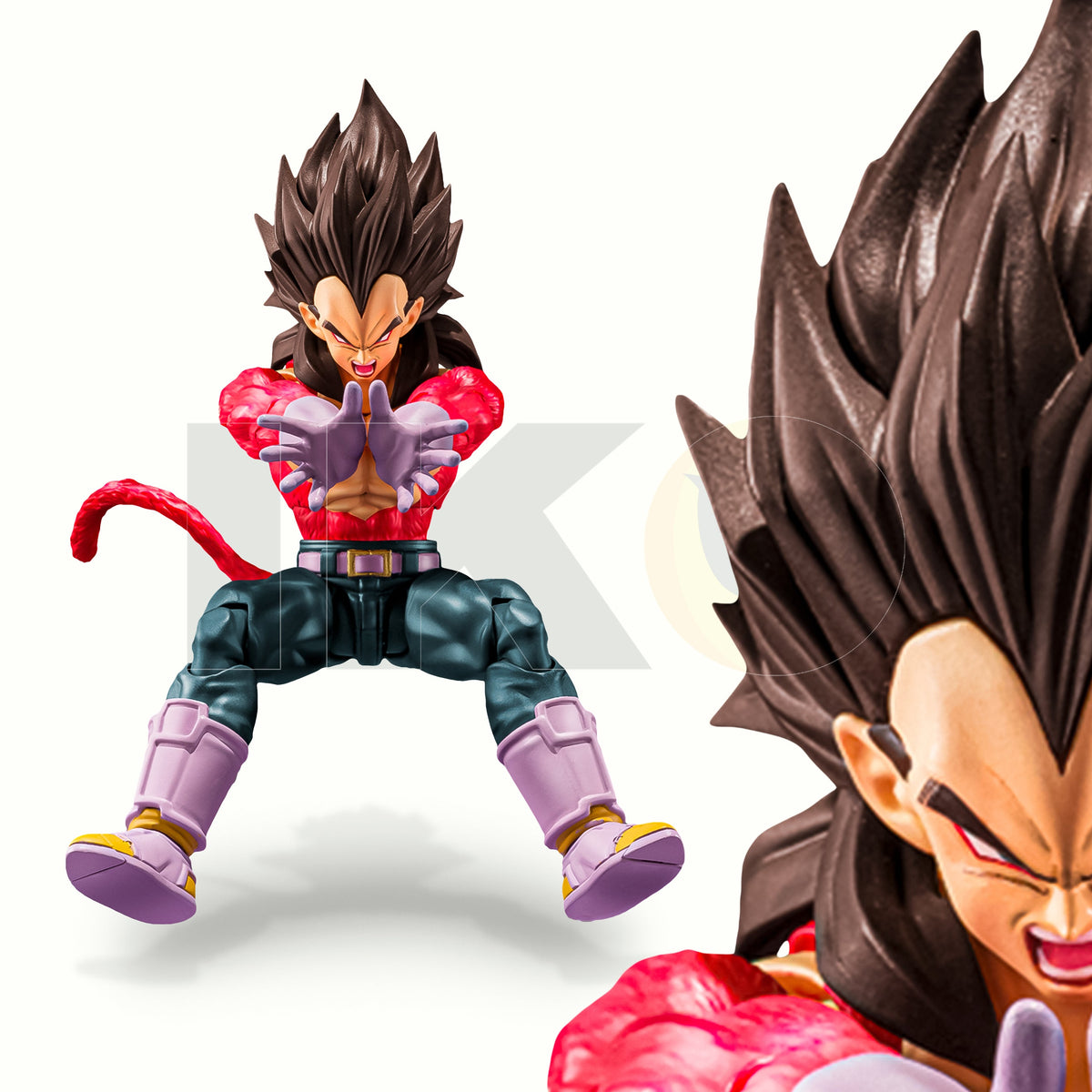 BANDAI Figure Rise Super Saiyan 4 Vegeta