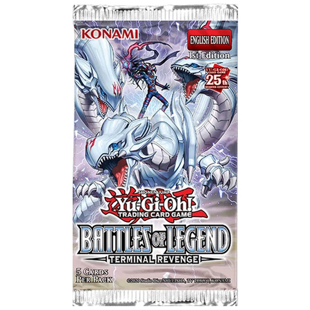 YU-GI-OH! TCG  BATTLES OF LEGEND: TERMINAL REVENGE  BOOSTER- INGLES