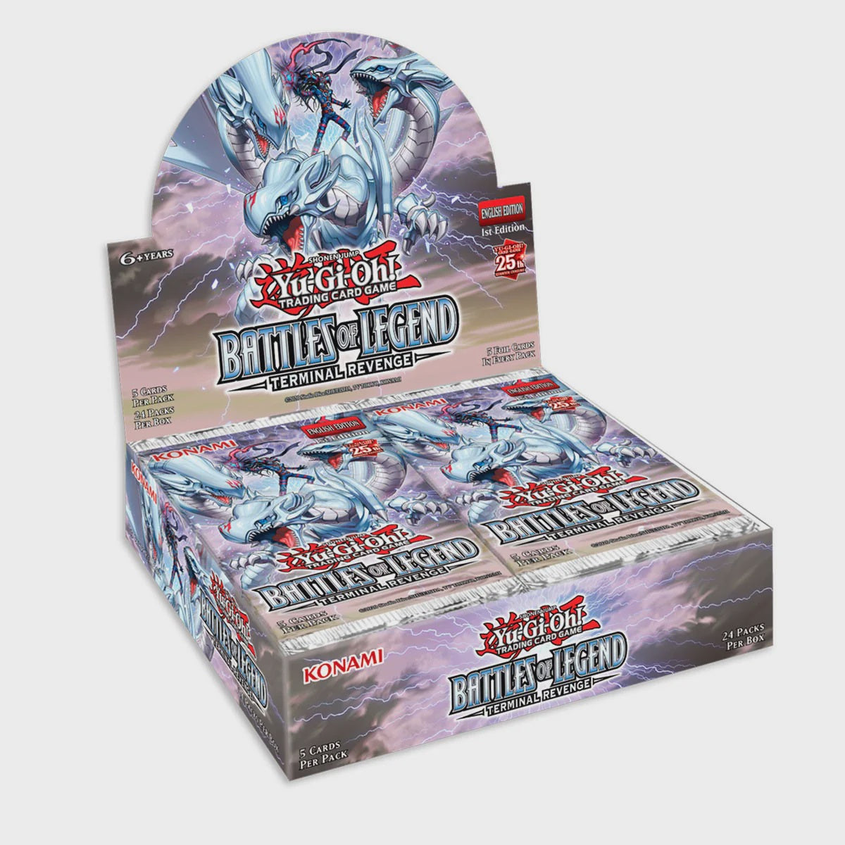 YU-GI-OH! TCG  BATTLES OF LEGEND: TERMINAL REVENGE  DISPLAY - INGLES