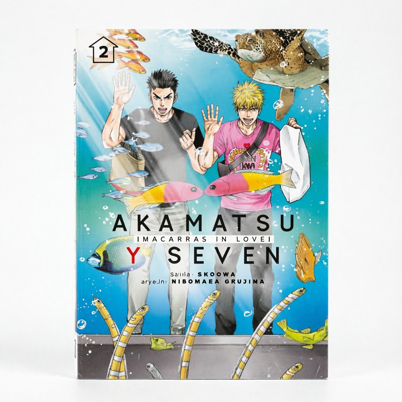 AKAMATSU Y SEVEN, MACARRAS IN LOVE 02 EUROPA-Mangas Españoles-TOMODOMO-Akibara Xpress