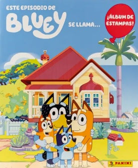 ALBUM BLUEY + 4 SOBRES DE ESTAMPAS