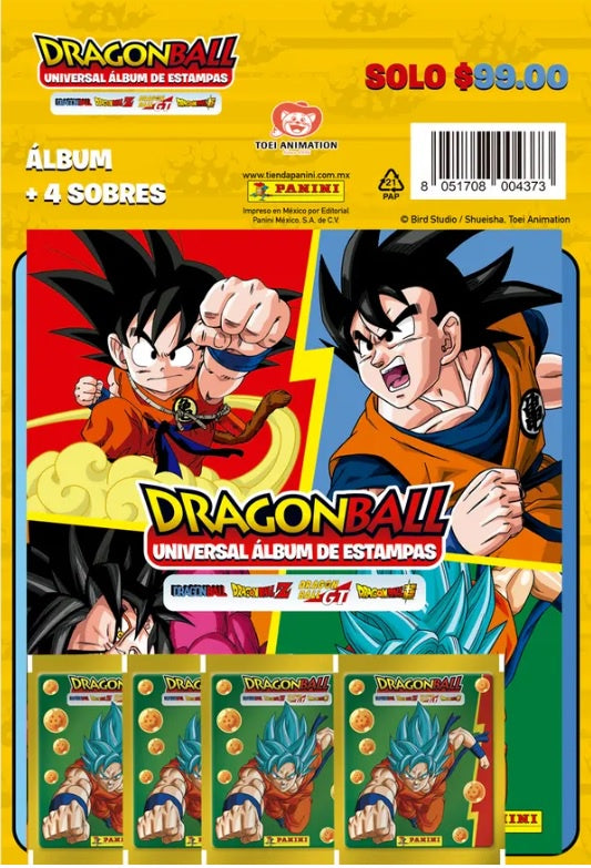 ALBUM PASTA SUAVE DRAGON BALL UNIVERSAL 2025