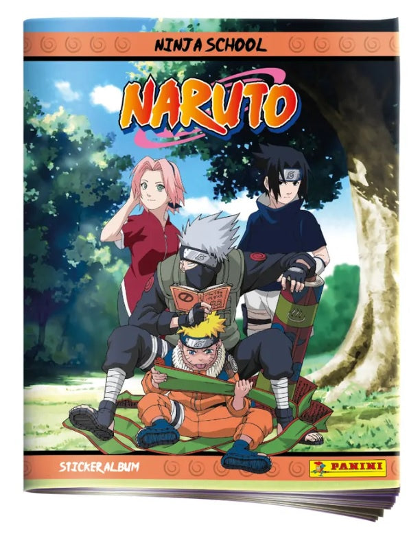 Album Naruto Aventuras Ninja Pasta Dura-Albums-PANINI ALBUMS-Akibara Xpress