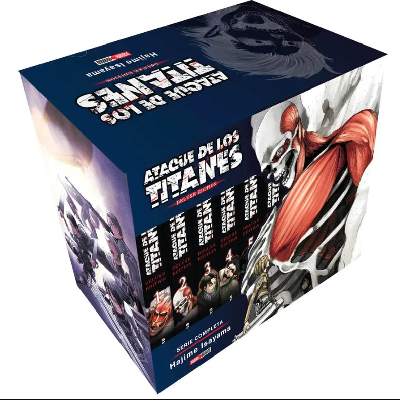 AOT LUX EDITION BOXSET N.1-Mangas Panini-PANINI-Akibara Xpress