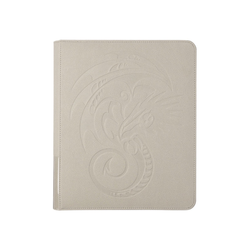 DRAGON SHIELD BINDER: CARD CODEX ZIPSTER REGULAR - ASHEN WHITE