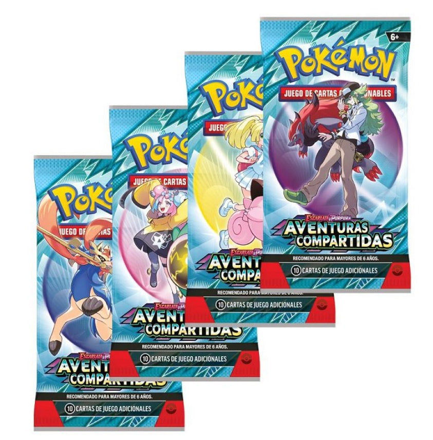 POKEMON TCG SCARLET & VIOLET 09 - JOURNEY TOGETHER ENHANCED BOOSTER ESPANOL