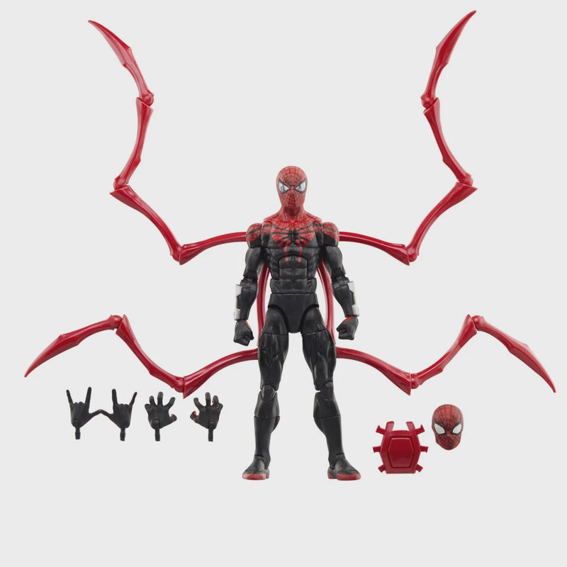 SPIDER-MAN MARVEL LEGENDS SERIES SUPERIOR SPIDER-MAN 85TH ANNIVERSARY COMICS 6-INCH ACTION FIGURE