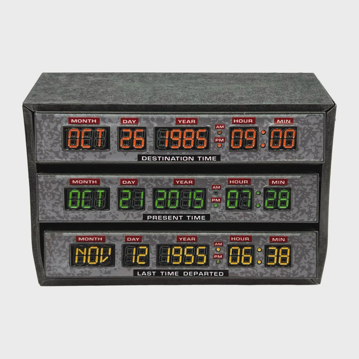 BACK TO THE FUTURE TIME CIRCUITS SCALED PROP REPLICA-Figuras-FACTORY ENTERTAINMENT-Akibara Xpress