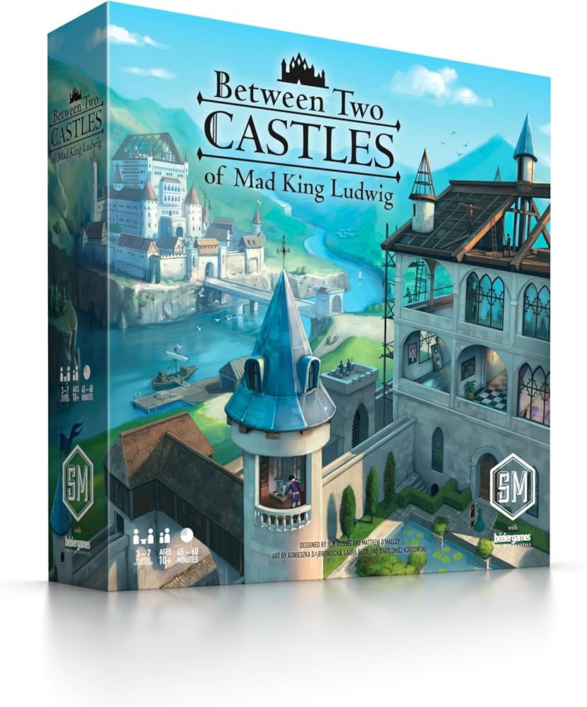Between Two Castles of Mad King Ludwig - INGLÉS-Juegos De Mesa-Juegos de Mesa-Akibara Xpress