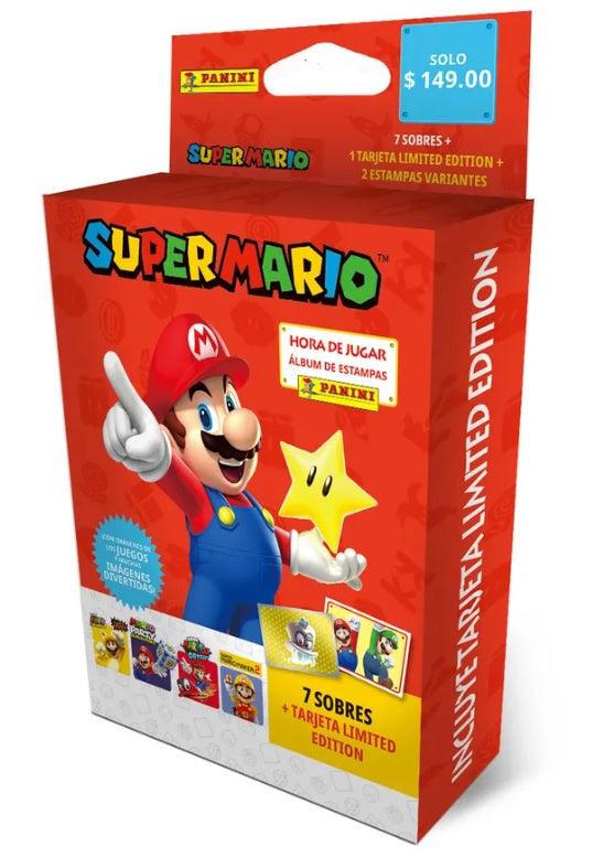 SUPER MARIO 2025 BLISTER (7 sobres)