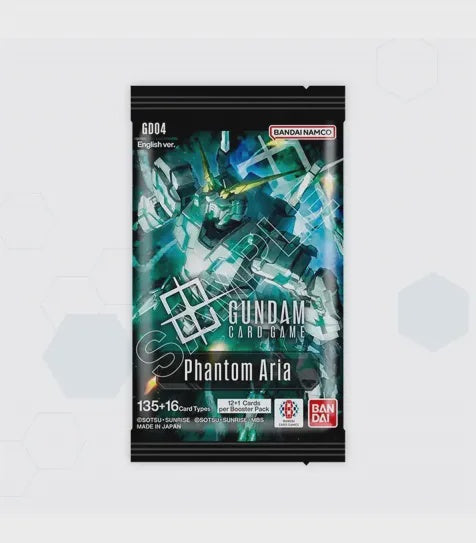GUNDAM TCG PHANTOM ARIA BOOSTER PACK GD04