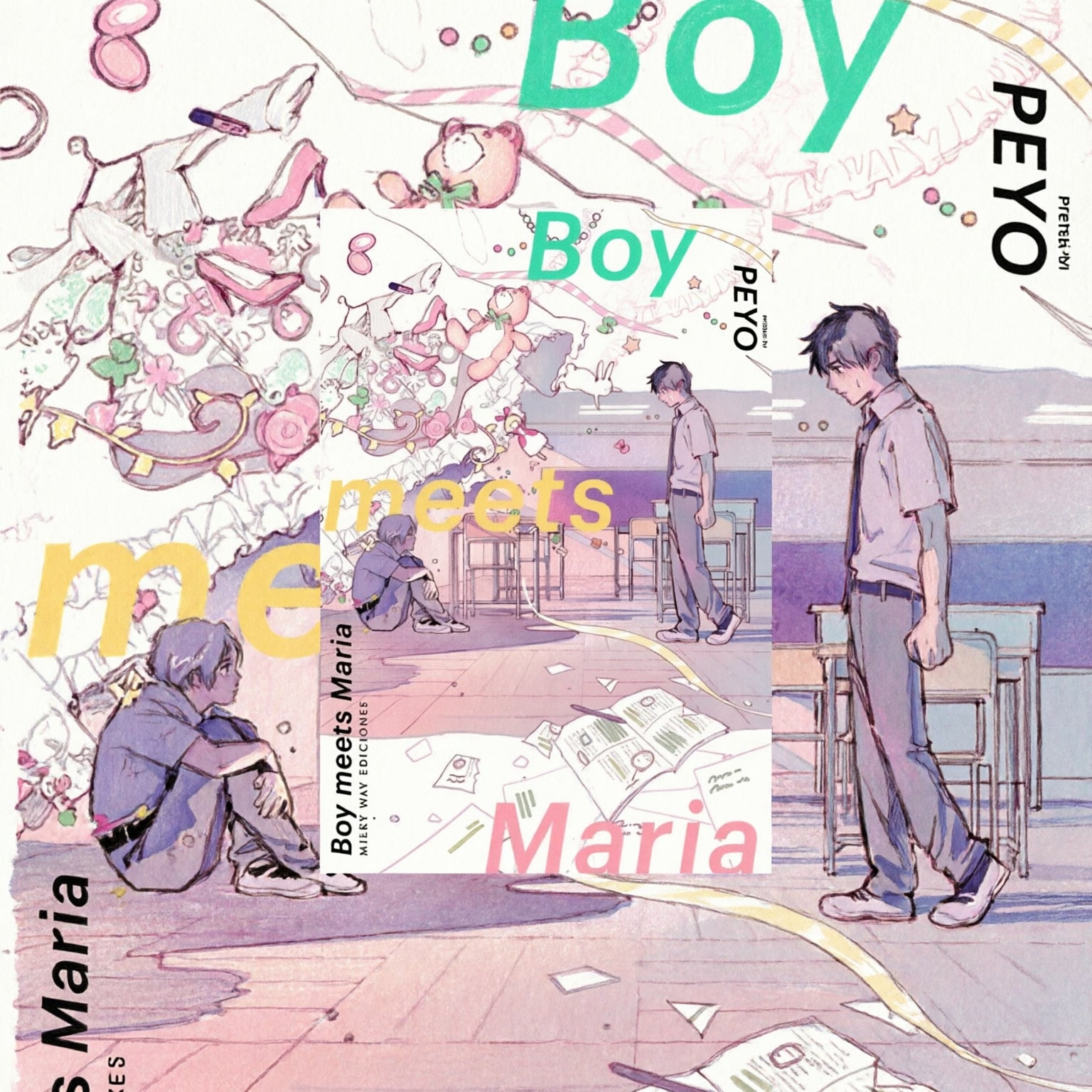 BOY MEETS MARIA EUROPA-Mangas Españoles-MILKY WAY EDICIONES-Akibara Xpress