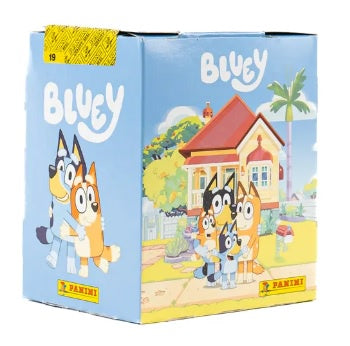 CAJA CON 50 SOBRES DE ESTAMPAS BLUEY