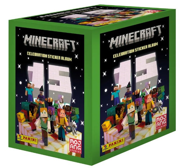 CAJA CON 50 SOBRES DE ESTAMPAS MINECRAFT-Albums-PANINI-Akibara Xpress