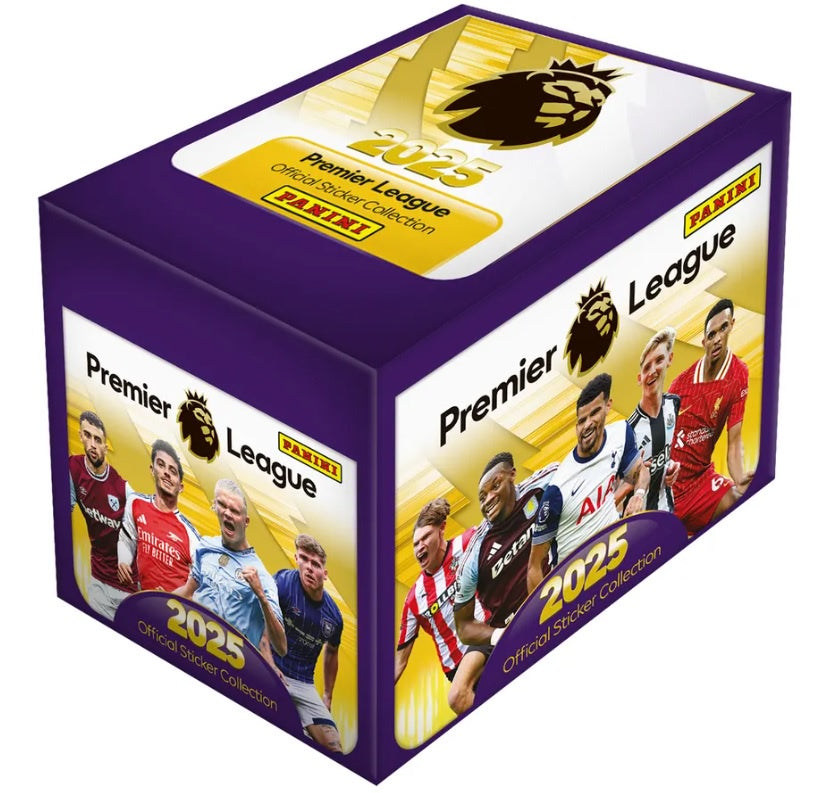 CAJA CON 50 SOBRES PREMIER LEAGUE 2025-Albums-PANINI ALBUMS-Akibara Xpress