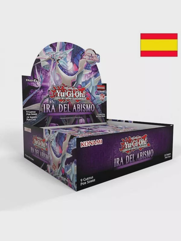 YU GI OH TCG RAGE OF THE ABYSS DISPLAY ESPANOL